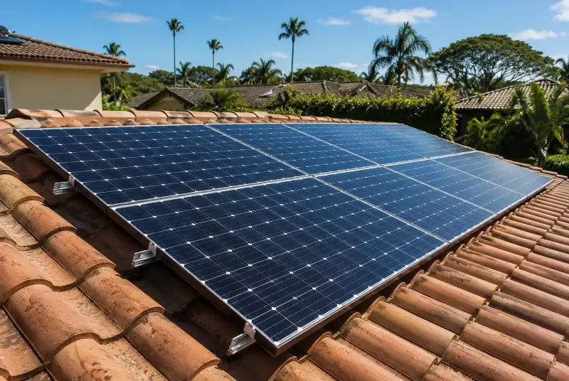 Installation de panneaux solaires à Saint-Laurent-du-Pont